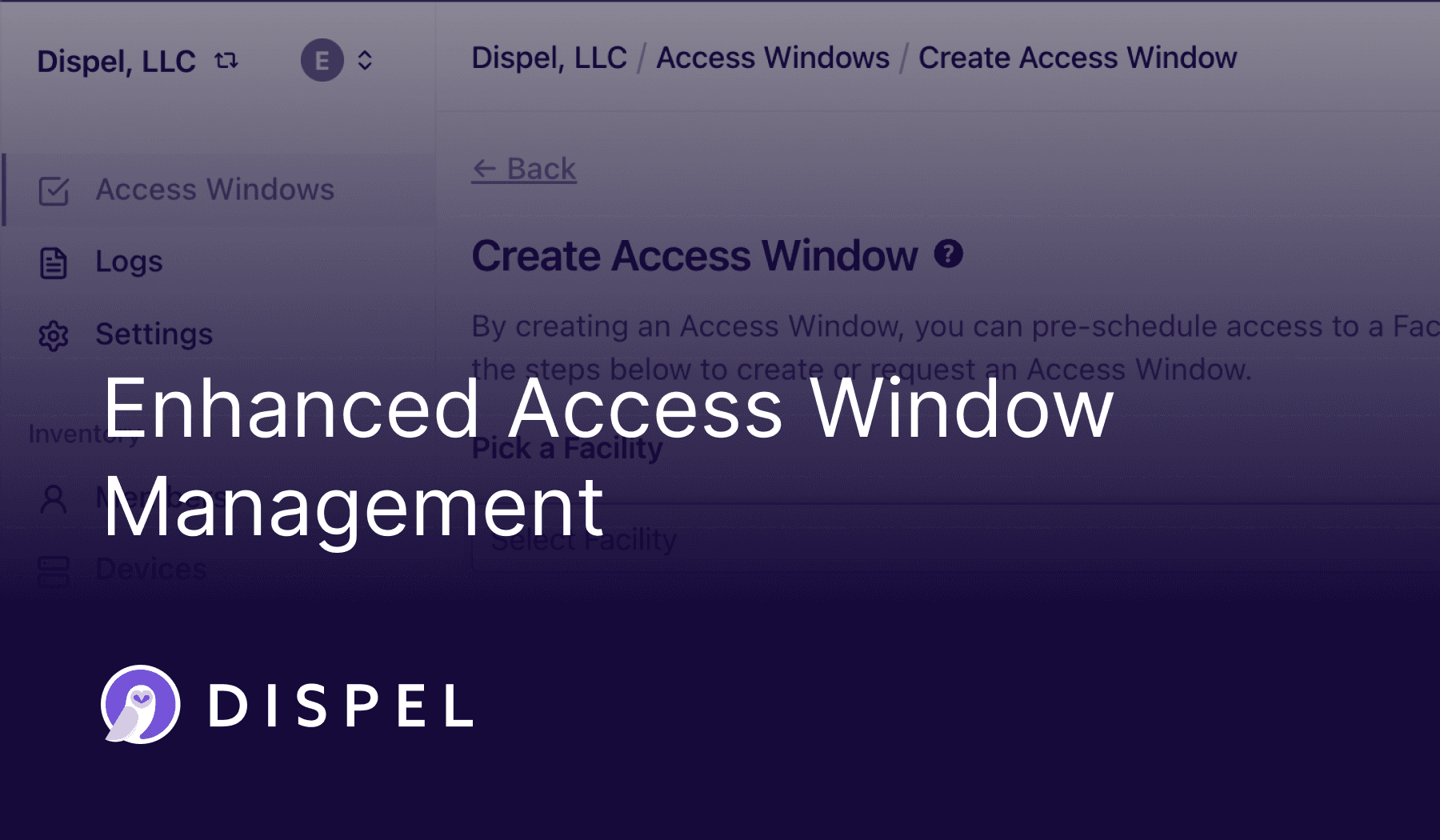 Enhanced Access Window Management: Simplified Setup and Efficient Membership Tracking