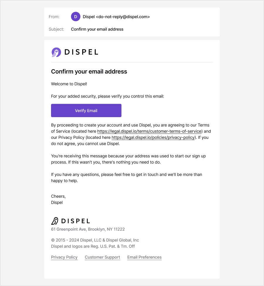 HTML E-mail Support