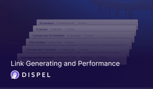 Link Generating and Performance